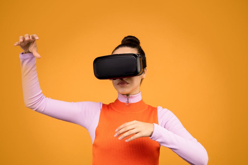 Visore per la realtà virtuale e nuovi gadget tecnologici